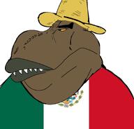 braphog dinosaur mexico meximutt shitoko variant:meximutt will_never_be_white_award // 888x849 // 161.1KB