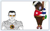 aryan_beast flag:cuba glasses hanging mexico murder_drones murder_drones_pedo muscles serious_sams subvariant:muscular_chud sunglasses variant:bernd variant:chudjak variant:meximutt // 1200x759 // 211.8KB