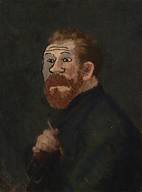 art background beard classical_art_parody closed_mouth clothes ear hair holding_object subvariant:neutralplier variant:markiplier_soyjak white_skin // 2597x3503 // 12.2MB