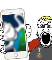 holding_object holding_phone meta:tagme mouth_open operation_911 teeth variant:markiplier_soyjak white_skin // 720x824, 84.1s // 29.4MB