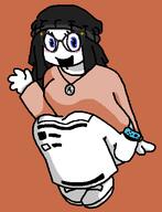 art clothes female glasses hair happy oekaki variant:soytan // 383x499 // 13.1KB