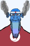 aichi angry bald bloodshot_eyes blue blue_skin calm closed_mouth ear flag flag:aichi flag:japan fume glasses japan ogre_ears seethe smoke soyjak stretched_chin stubble template todofuken transparent_background variant:markiplier_soyjak // 823x1250 // 57.7KB