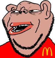 amerimutt mcdonalds rage_comic subvariant:impish_amerimutt yoba_face // 598x628 // 30.7KB