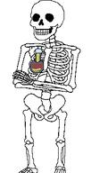 arm badge bone closed_mouth crossed_arms dead eye_socket eye_sockets full_body nate no_eyes old oldfag ribcage series:skeletonjaks skeleton skull soyjak standing teeth that_one_fucking_picture_of_nate_being_a_smug_little_bastard variant:soyak // 191x360 // 20.0KB