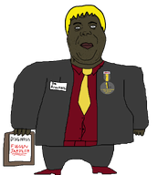 award badge brown_skin clipboard closed_mouth clothes doctor dr_rrackers dr_soyberg grey_pants grey_shirt nusoicaca red_shirt red_shoes serious shitskin soyjak_party subvariant:hunky_twink_sex_machine text trend:slopjak variant:alicia yellow_hair yellow_tie // 1454x1520 // 60.2KB