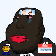 SOUL_BREAKER_(user) accessory artist:toniylijani award bald bloodshot_eyes christianity crying distorted facial_hair flag:isis garf_(user) hello_my_name_is_(sticker) herpes islam jesus mudslime pantone_448_c red_lips red_sclera rent_free shitskin slopjak stubble subvariant:fatfinne subvariant:finnishmutt tkdbased_(altfag) variant:gapejak variant:meximutt wrinkles // 459x459 // 35.6KB