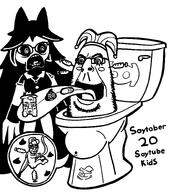 arm art artist:wauwboer baby bbc black_and_white blush chicken_nuggets chud clothes discord fnf fnf_pedo foot fpe full_body fundamental_paper_education glasses hair hand knife leg lips meds meta:soytober meta:soytober2024 miss_circle monochrome multiple_soyjaks pomni poop pregnant skibidi_toilet soytober soytube_kids spade stubble subvariant:chudplier subvariant:doctos syringe the_amazing_digital_circus variant:chudjak variant:cobson variant:markiplier_soyjak variant:soytan // 1417x1608 // 266.4KB