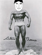black_and_white bodybuilder fit_(4chan) handsome looksmax photo rocks sea subvariant:pol_face variant:chudjak // 610x793 // 128.6KB