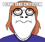 closed_mouth drama glasses illymation its_over red_hair soyjak subvariant:bridget subvariant:gapejak_female text variant:gapejak // 516x484 // 143.4KB