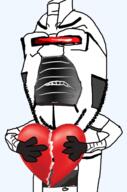 angry battlestar frown hand heart holding_heart holding_object movie one_eye robot sci-fi soyjak subvariant:wholesome_soyjak tv_show variant:gapejak // 2710x4096 // 3.0MB