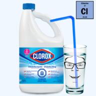 amanda_todd bleach bottle chemistry chlorine clorox drinking_straw element glass glasses halogen pun smile soyjak straw text variant:feraljak // 937x937 // 602.0KB