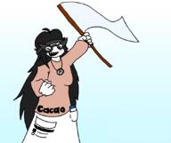 avengers beanie blushing brown_shirt cute cute_girl flag girl glasss hair nentendo_switch soy soylent soylent_(cacao) template transparent variant:soytan white_skin woman // 1076x905 // 100.2KB