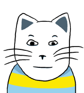 animal cat cat_ear looking_at_you striped_shirt subvariant:neutralplier subvariant:pliermeowjak temmie undertale variant:markiplier_soyjak // 720x800 // 13.0KB