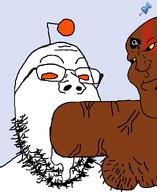 2soyjaks Warrior-Z(user) antenna badge bbc blowjob blue_background bnwo brown_skin faggot glasses kratos namefags negro nsfw open_mouth orange_eyes penis queen_of_spades reddit redditard sex soyjak sticky subvariant:blowjob_gapejak subvariant:mexiaryan testicles variant:gapejak variant:meximutt vein yellow_eyes yellow_sclera // 800x976 // 55.3KB