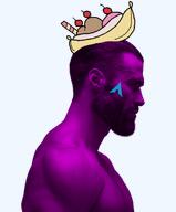 arch_linux banana_split_ice_cream buff looking_to_the_right nas:gigachad pink_skin quote_(user) side_profile // 1134x1367 // 629.3KB