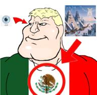 a10 a10_eyes agartha blond blue_eyes buff circle godtoko hyperborea mewing mexicaryan mexico red_arrow series:mexico_is_white smile subvariant:mexiaryan trend:aryan variant:meximutt white_skin yellow_hair // 778x764 // 403.0KB