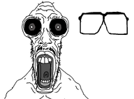 balding crazed glasses mouth no_glasses teeth transparent_background variant:mentaljak // 1054x777 // 25.3KB