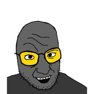 animated glasses soot soot_colors soyjak soyjak_party stubble variant:snopesjak // 337x400 // 128.9KB