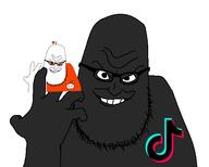 antenna glasses grey_skin grin hand holding_object logo orange_shirt reddit reddit_moment snoo stubble tiktok variant:syndromejak // 557x446 // 62.2KB