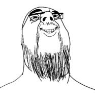 bald glasses happy smile stubble teeth template variant:hydejak // 778x800 // 41.0KB