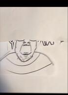 2soyjaks ack glasses hair hanging irl mustache open_mouth redraw rope smile soyjak speech_bubble stubble suicide text tongue traditional_media tranny variant:bernd video x_eyes ywnbaw // 720x1000, 36.5s // 43.4MB