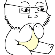 animal animated bury_pink_gril closed_mouth looking_down neutral subvariant:neutralplier variant:markiplier_soyjak variant:soyak // 395x542 // 11.2KB