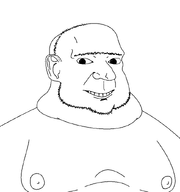 artist:cutebooru bald fat man_tits smile smoot_(user) variant:ishish_soyak_ears // 785x839 // 30.4KB