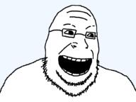 glasses heavy_(tf2) open_mouth series:team_fortress_soyjaks team_fortress_2 template transparent_background variant:heavyjak // 1000x750 // 16.2KB