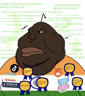 award awards badge black_skin brown_lips fat frown greentext incel incels.is india indian indian_flag nigger obese pedophile reddit soyjak text tiktok variant:meximutt wall_of_text // 826x933 // 244.3KB