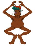 black_skin boyfriend_(friday_night_funkin') cap closed_mouth clothes fnf fnf_pedo friday_night_funkin' glasses hat map_(pedophile) nigger pedophile shit_skin shitskin slopjak stinky stubble subvariant:chudjak_front subvariant:chudplier variant:chudjak yellow_sclera // 2036x2600 // 87.9KB