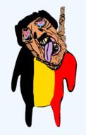 belgium brown_eyes brown_skin flag hanging mustache subvariant:brunetto suicide variant:bernd // 720x1132 // 221.4KB
