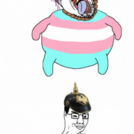 2soyjaks ack animated bloodshot_eyes crying fat flag flag:transgender_pride_flag full_body glasses hair hanging mustache oe_cake pickelhaube popping purple_hair smile smug soyjak stubble tongue tranny variant:bernd variant:chudjak // 480x300 // 1.9MB