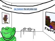 anti-jimbo_club club emerald_(namefag) jimbo_(namefag) joe_barbaro_(namefag) meta:namefags meta:op_took_a_selfie_of_xerself party room trend:slopjak variant:alicia variant:impish_soyak_ears variant:meximutt window // 800x598 // 144.5KB