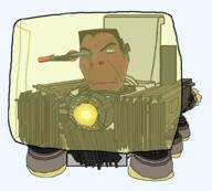 angry armor burnt core damaged energy energy_shield flame frown g-toilet glowing_eyes green_eyes hair knife raised_eyebrow_eyebrow series:g-squad shield skibidi skibidi_toilet skibidi_toilet_73 thruster toilet variant:cobson // 1000x900 // 153.6KB