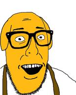 adam_rose dog ear glasses janny stubble variant:awesjak yellow_skin // 335x414 // 35.1KB