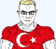 buff chad clothes country countrywar flag flag:turkiye glasses muscles subvariant:chudjak_front subvariant:muscular_chud turkiye variant:chudjak // 1059x929 // 52.2KB