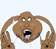 ahegao ass brown_skin eyelashes front huge_ass mexico meximutt mexishart obese open_mouth panties peace_sign subvariant:mexiwhore template thong variant:meximutt // 1208x1059 // 51.7KB