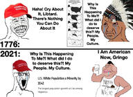 1776 1820 1840 1860 1942 1997 2021 2042 angry autism brown_skin clothes crying cum drool eyes fat flag flag:mexico hair hat lips maga mexico meximutt native_american obese penis piss poop reyard soyjak stupid sweatshirt text urine variant:meximutt variant:soyak yellow_sclera // 1080x790 // 354.1KB