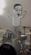 arm drum_set hair happy irl open_mouth variant:chudjak video // 360x640, 11s // 678.1KB