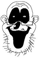 ear glasses mustache no_teeth open_mouth sonic.exe sonic_the_hedgehog soyjak stubble variant:unknown // 392x587 // 6.2KB