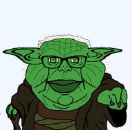 color prequels star_wars subvariant:branigger the_clone_wars variant:brandon yoda // 1066x1050 // 48.1KB