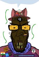 angry brimmiest_comments_section☣️☣️☣️_do_not_enter☣️☣️☣️ brown_skin clothes faggot flag:india flag:lgbt_pride_flag glasses hat india jimbo_(namefag) jimbo_(user) judaism jude kike kike_nose kippah meta:namefags nigger niko_(oneshot) oneshot pedophile queen_of_spades rainbow schlog shroom spade speech_bubble_empty stink_lines stinky subvariant:euromutt trend:slopjak // 590x860 // 122.0KB