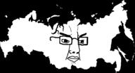 angry closed_mouth glasses map russia soyjak variant:chudjak // 2400x1308 // 286.8KB