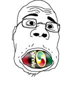 ear glasses mustache soyjak sproke stubble variant:canjak // 365x480 // 20.3KB