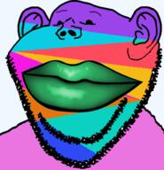 alternate ear lips small_eyes soyjak stubble trend:colorjak variant:impish_soyak_ears // 598x620 // 87.2KB