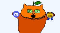 animal award cat cat_ear catjak discord feline froot froot_(user) frootist gaping_mouth glasses ias jak stubble variant:catjak // 960x533 // 28.6KB