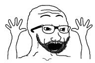 aliased beard excited glasses happy looking_to_the_right open_mouth series:remastered_soyjaks soyboy soyjak stubble teeth template variant:excited_soyjak variant:soyak // 1200x800 // 28.9KB