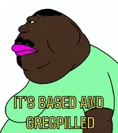 arm black_hair black_skin brown_skin closed_mouth double_chin eyes facial_hair fat glasses goatee gradient green_shirt greg_(user) hair its_based_and_christpilled meta:namefags mustache namefags obese pink_lips side_profile side_view soybooru soyjak subvariant:morbidmutt sunglasses variant:meximutt white_background // 589x667 // 174.9KB