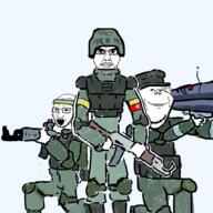 1488 ak-47 ak_47 armband armor blue_armband blue_tape bolts boot boots cap clothes field_cap hat head_band headband helmet holding_gun isnt_tagged_thanks meta:please_tag_this_if_anything meta:tagme nazi_arm_band nazism red_armband rpg russia russo_ukrainian_war schutzstaffel shit_nobody_cares_about snca soldier soldiers swastika ukraine ukrainian_flag uniform variant:chudjak variant:impish_soyak_ears variant:soyak vest yellow_armband yellow_tape // 1000x1000 // 422.1KB