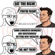 bloodshot_eyes crying elon_musk glasses open_mouth speech_bubble stubble variant:soyak // 526x526 // 48.9KB